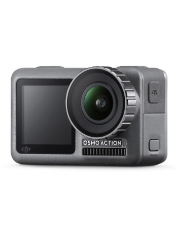 DJI OSMO Action Camera (Silver,Grey) | Dual Screen | 12 MP Camera | 4K Recording Upto 60 FPS | Fast Mode Upto 240 FPS | HDR Recording