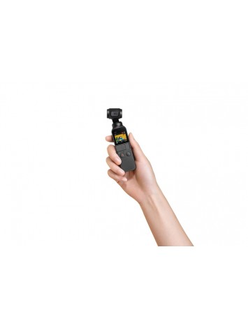 DJI OSMO Pocket Handheld 3-axis Gimbal with Integrated Camera (Black) | 12 MP Camera | 4K Video at 60 FPS