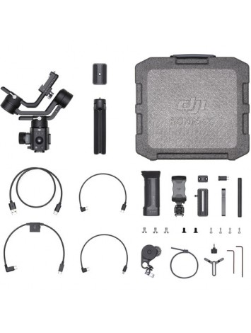 DJI Ronin SC Pro Handheld Camera Gimbal Combo (Black) | 360 Degree Movement | with Focus Motor Rod Mount, Focus Wheel and Focus Gear Strip