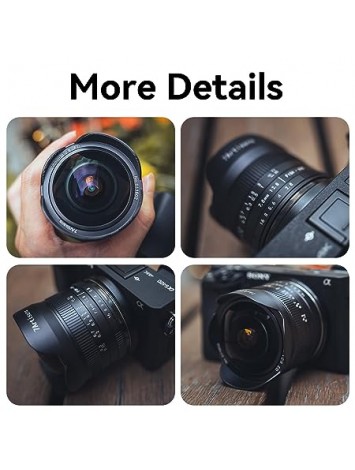 7artisans Photoelectric 7.5mm F2.8 II Fisheye Lens for Canon EOS-M