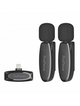 Smart Microphone By ProFocus (AP003) Lightning Receiver, Plug & Play For Your Apple Smartphones