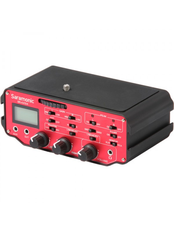 Saramonic SR-AX104 2-Channel XLR Audio Adapter for DSLRs