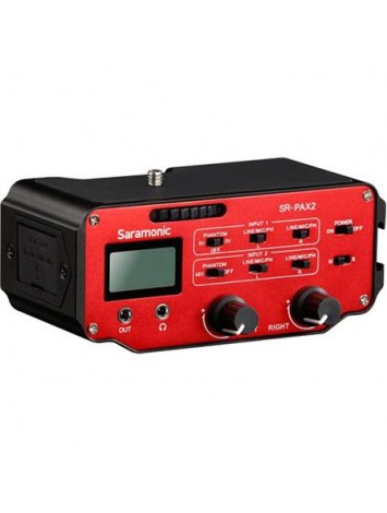 Saramonic SR-PAX2 – Universal Audio Adapter for DSLR Cameras