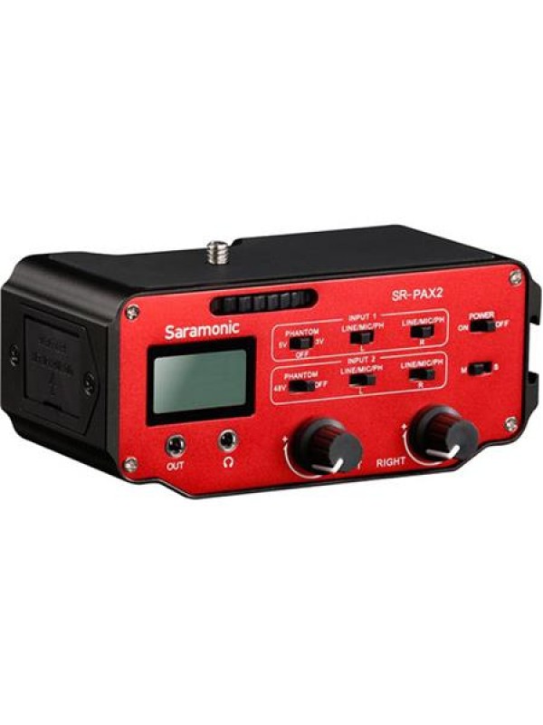 Saramonic SR-PAX2 – Universal Audio Adapter for DSLR Cameras