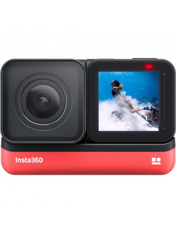 Insta360 ONE R 360 Edition – 5.7K 360 Degree Camera With Stabilization, IPX8 Waterproof, Invisible Selfie Stick Effect, Touch Screen, AI Editing