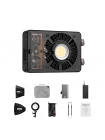 ZHIYUN MOLUS X100 Pro Portable LED Video Light,100W 2700K-6500K CRI 95+ TLCI 97+ with Bluetooth App Brightness Control