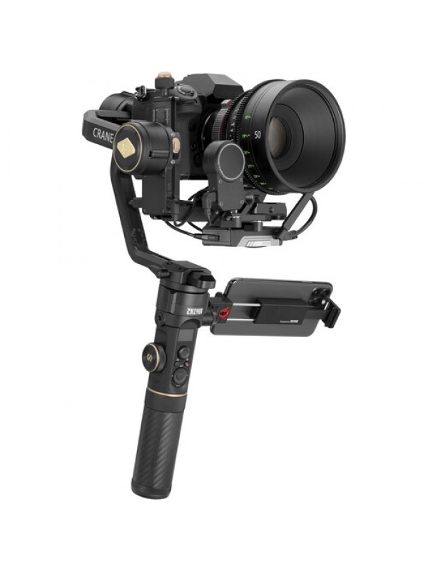Zhiyun Crane 2S 3-Axis Handheld Gimbal Stabilizer for DSLR Camera Mirrorless Cameras Professional Video Stabilizer Compatible with Sony Nikon Canon Panasonic LUMIX BMPCC 6K